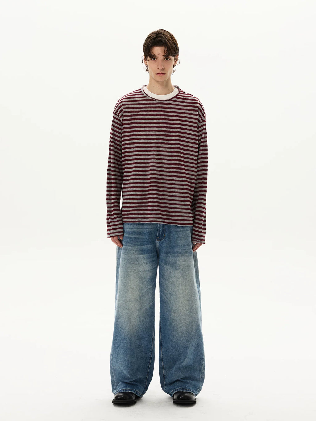 Tide Slouch Stripe Long Sleeve Tee