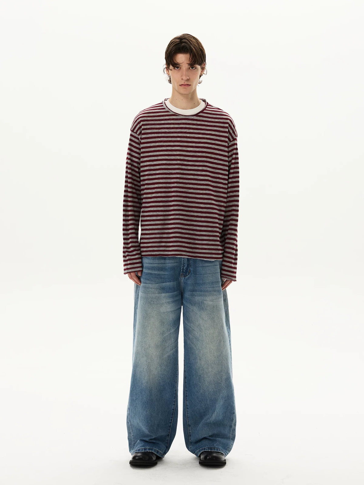 Tide Slouch Stripe Long Sleeve Tee