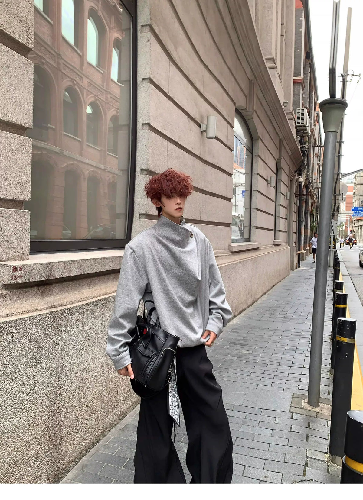 Urban Drape Funnel Sweatshirt