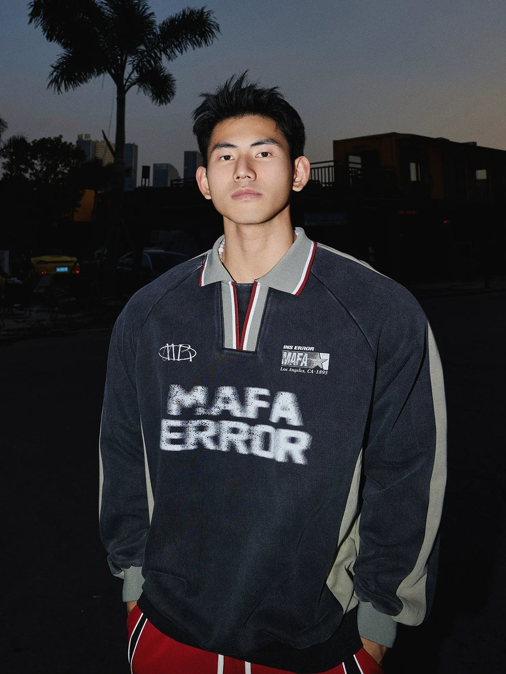 Navy Rugby Sweatshirt