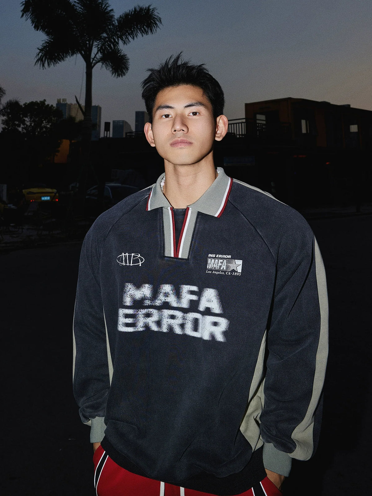 Navy Rugby Sweatshirt