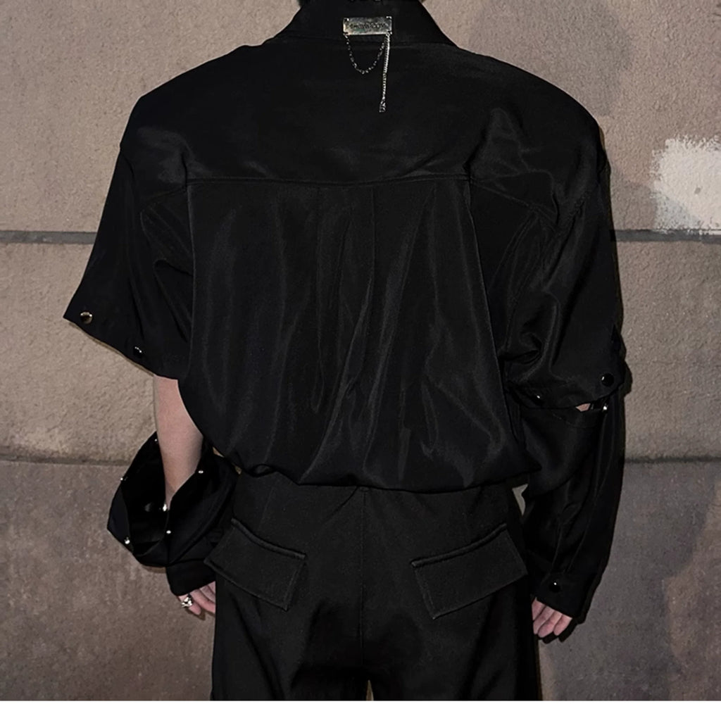 Detachable Sleeve Shirt