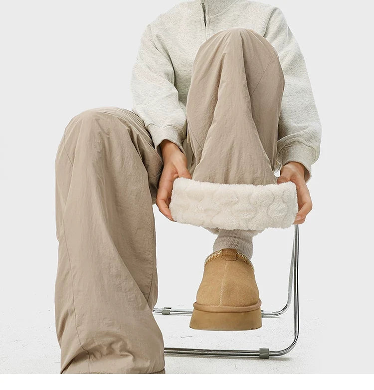 Fleece-Core Convertible Liner Pants