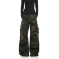 Washed Camo Cargo Pants