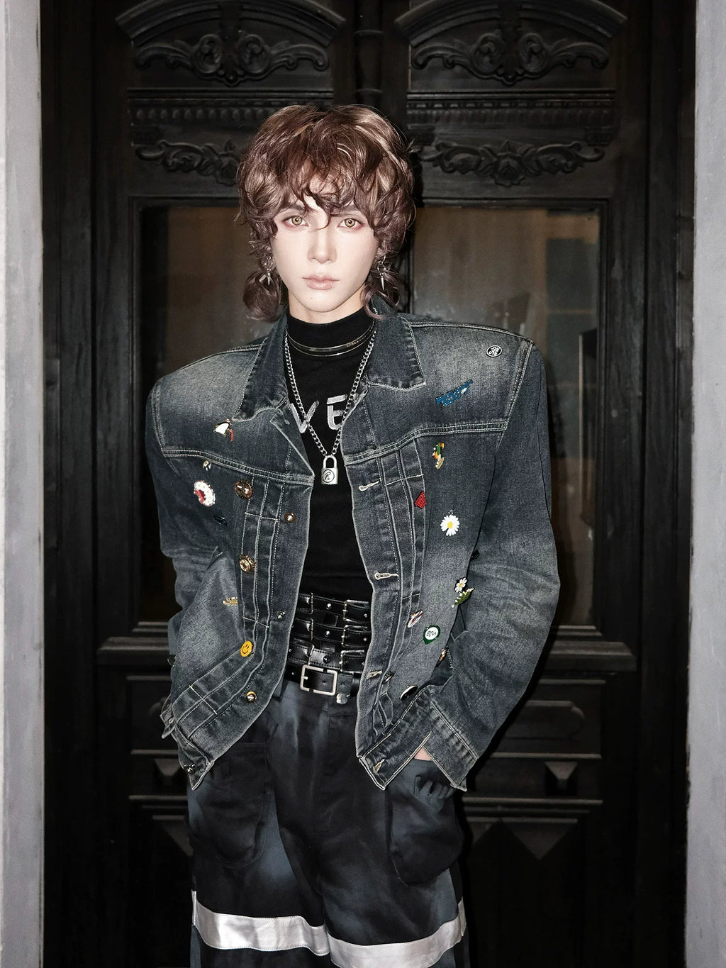 Charmstorm Pinned Relic Denim Jacket