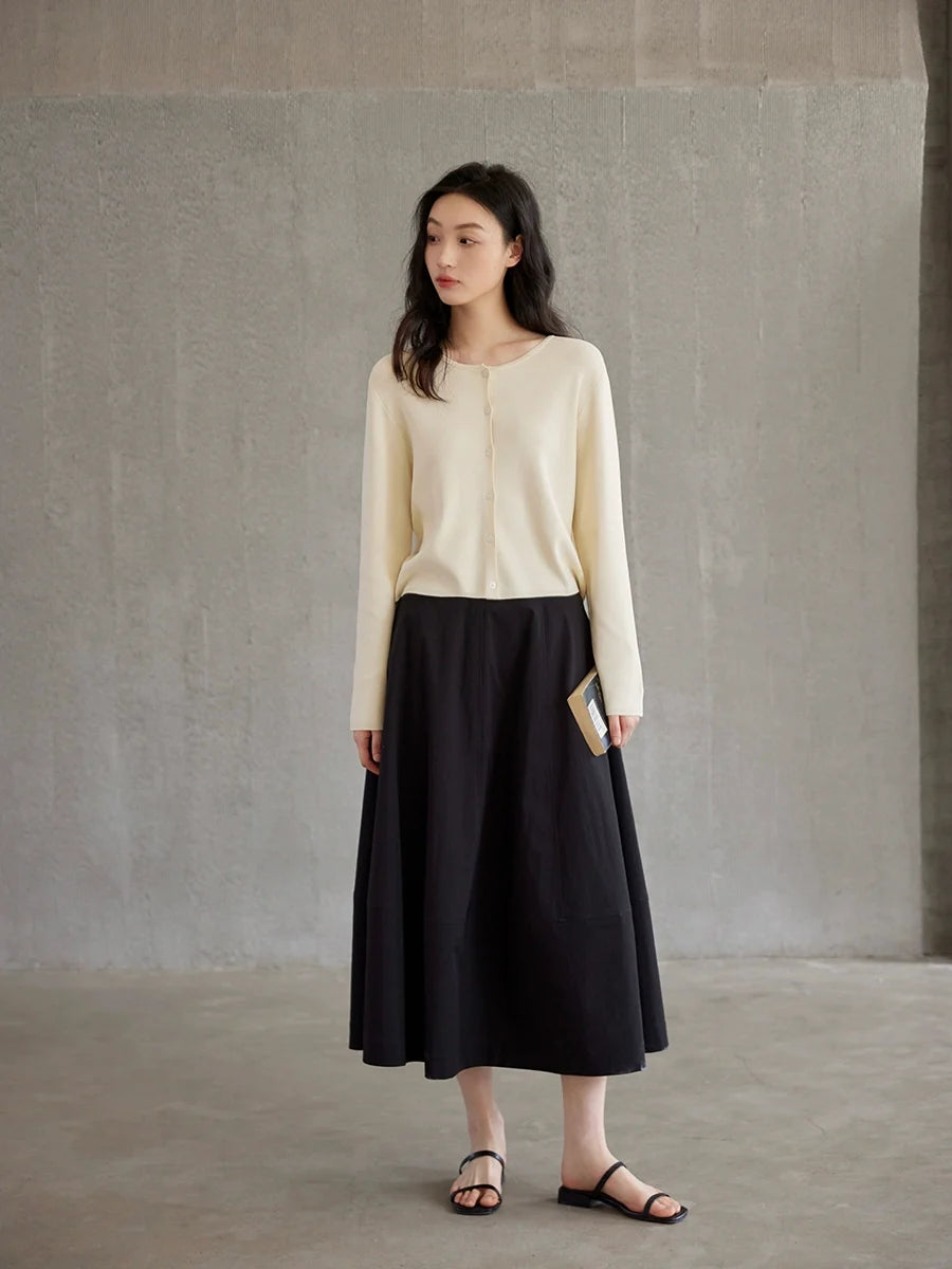 High Waist Maxi Skirt