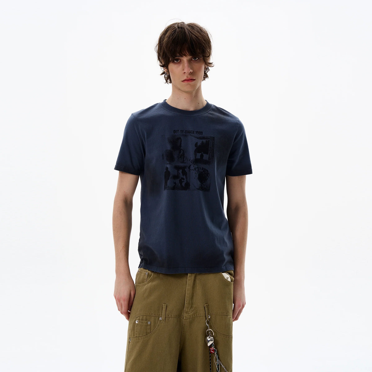 Vintage Graphic Crew Neck T-Shirt