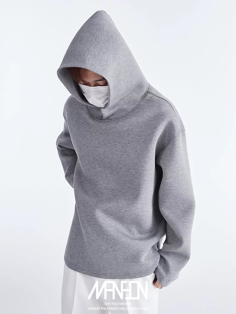 Oversized Fleece Hooded Sweatshirt