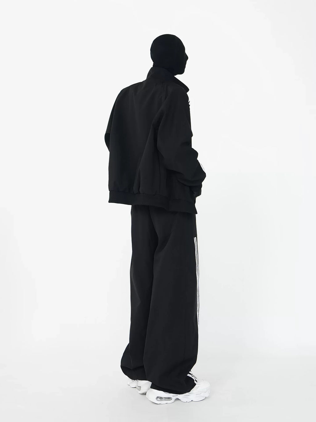 Ghostline Triple‑Stripe Track Suit Set