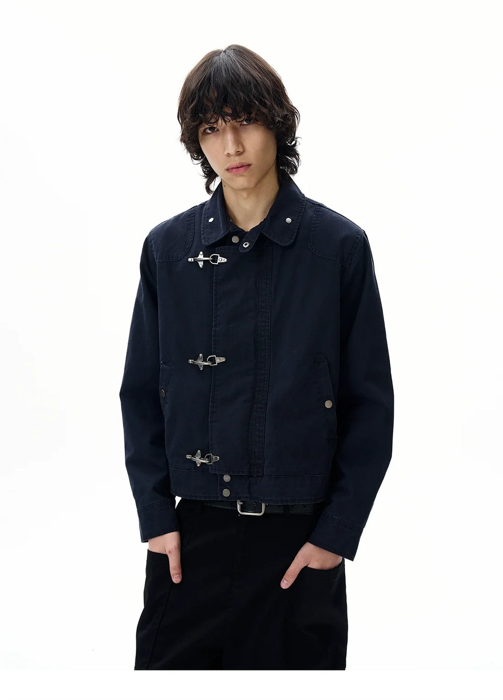 Utility Jacket with Toggle Closures