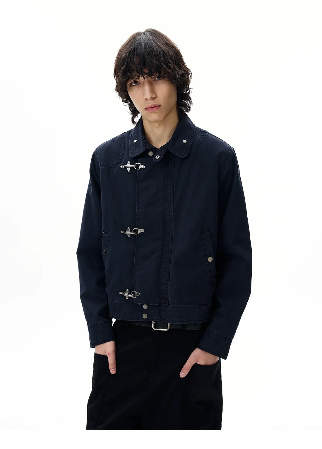 Utility Jacket with Toggle Closures