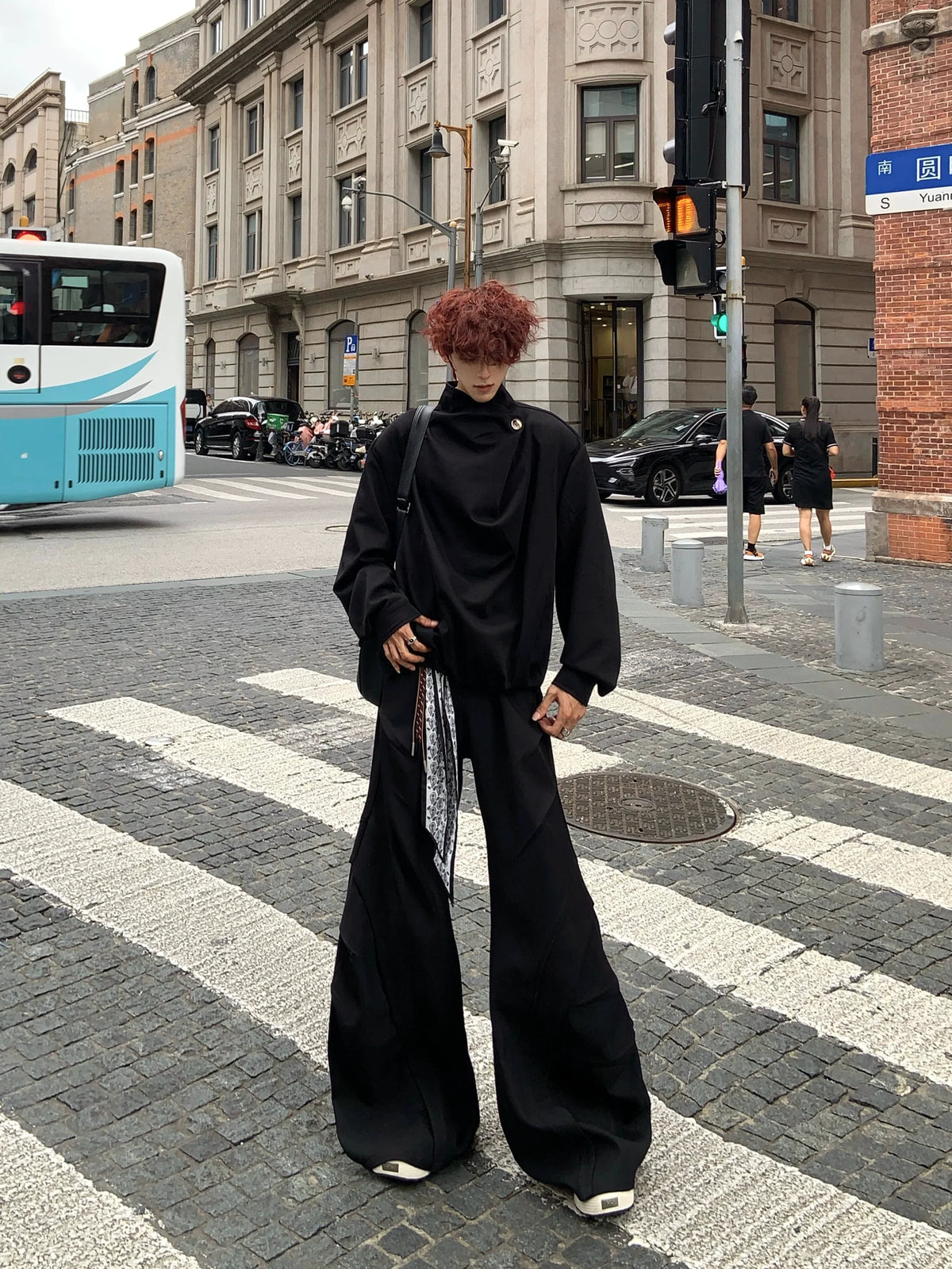 Urban Drape Funnel Sweatshirt
