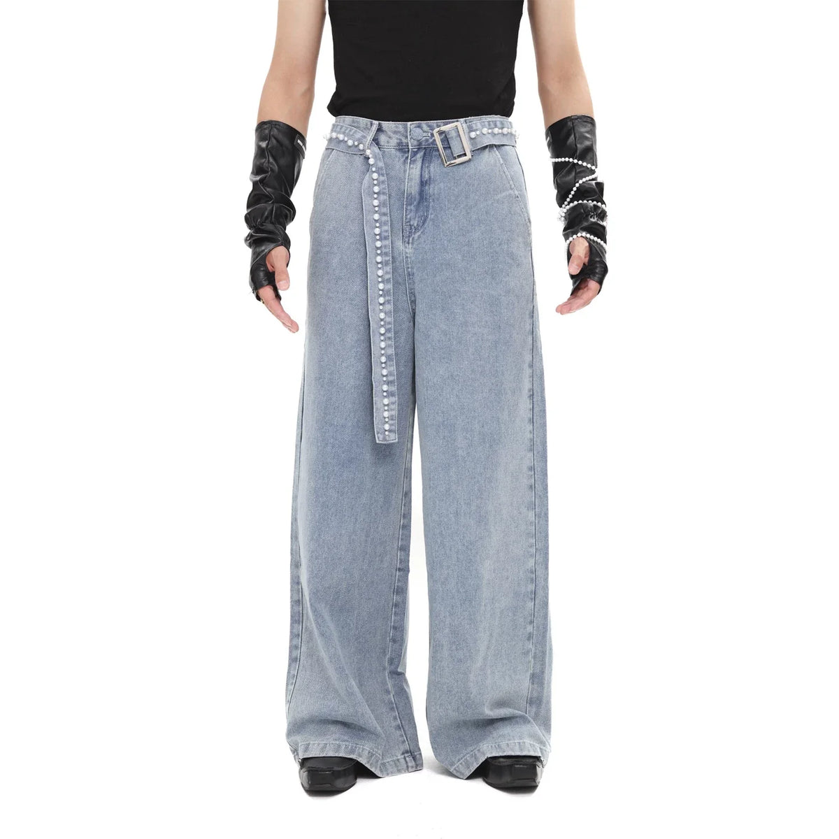 Aurora Studded Denim Armour Shirt