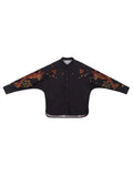 Enchanted Forest Deer Embroidered Blouse