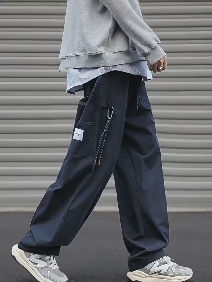 Loose Fit Utility Cargo Pants