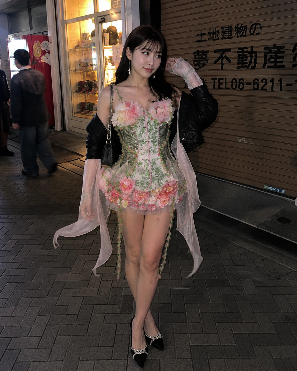 Garden Fairy Floral Dress Set