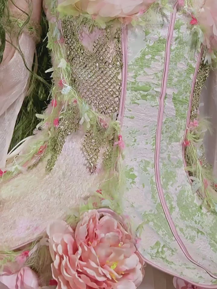 Garden Fairy Floral Dress Set